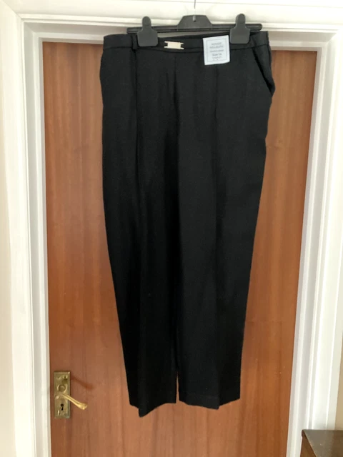 Pantalon Casual Imprimé Floral Vert Armée - Taille 16 - Marque New Look - Neuf Avec étiquettes (BNWT)