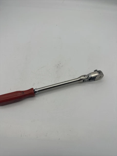 MAC Tools USA 12” Long 3/8" Drive Red Hard Handle Flex Head Ratchet MPN XR11FPA