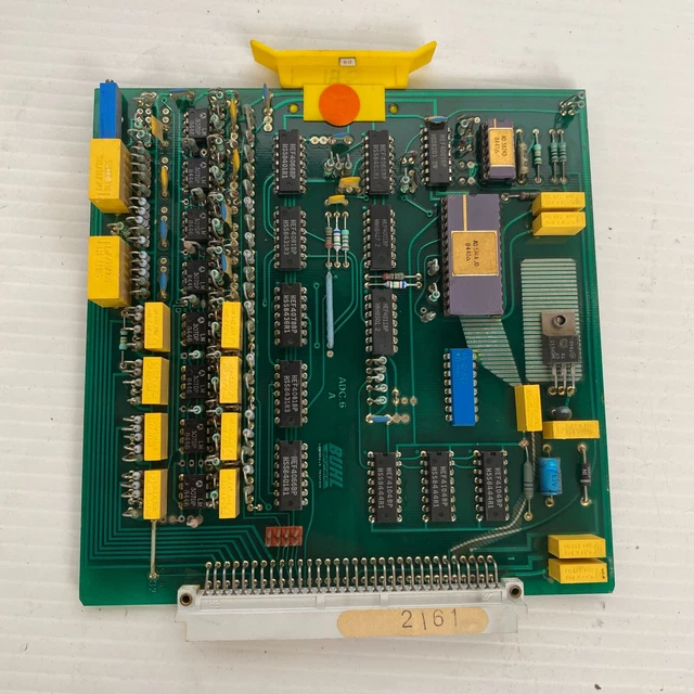 BUHL ADC 07 E1 Card PCB ADC.6 - ENGEL ES240/75 ST INJECTION MOLDING ...