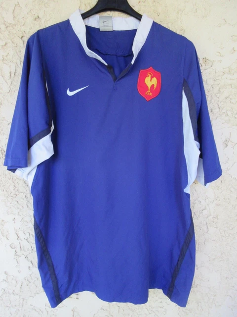 Maillot rugby Equipe Quinze de France Sébastien BRUERE Manche