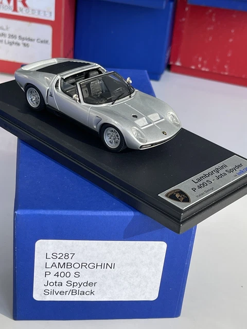 Looksmart MR Lamborghini P400s JOTA Spyder 1/43 LS287 Extremely Rare