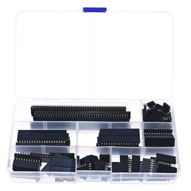 Carte PCB Broche Femelle Header Douille 120Pcs 4P ~40 Épaisseur Simple Rangée