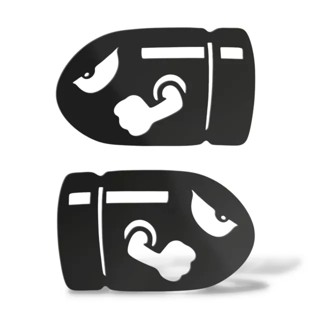 Sticker Bullet Adhesive Decal Auto Motorcycle Helmet Jdm Dub Turbo Illest VW