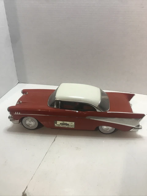 EMPTY 1957 Chevy Bel Air Classic Car Jim Beam Decanter EMPTY 1957 Chevy Bel Air Classic Car Jim Beam Decanter