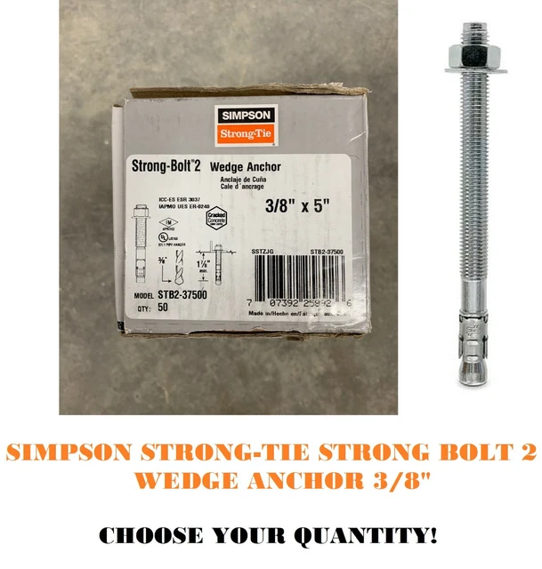 simpson strong tie strong bolt
