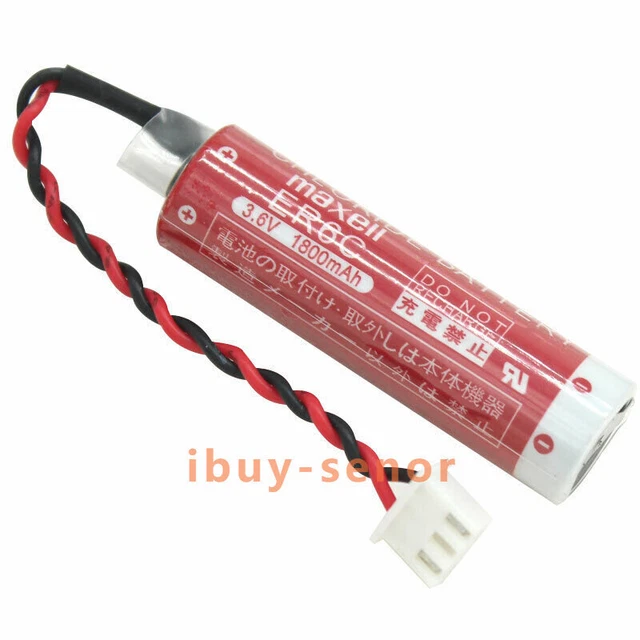 1PC ER6C AA 3.6V 1800mA F2-40BL suitable for  FX PLC li-battery
