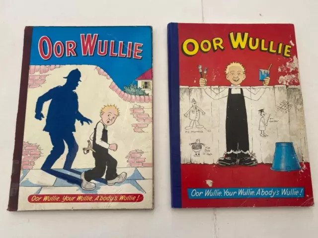 2  Oor Wullie Books 1959 & 1963