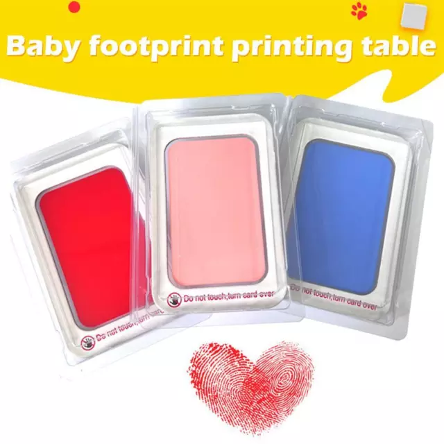 Baby Paw Print Ink Pad Pet Dog Cat Handprint Footprint Pads Stamp