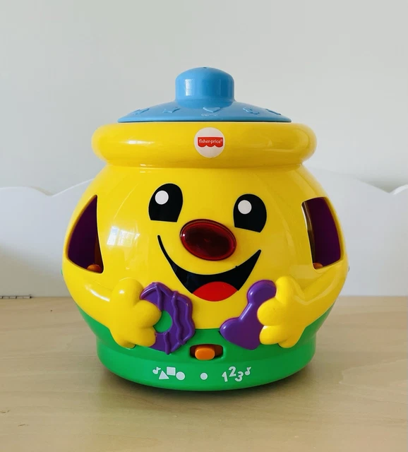 FISHER PRICE LAUGH Learn Cookie Jar Musical Shape Sorter