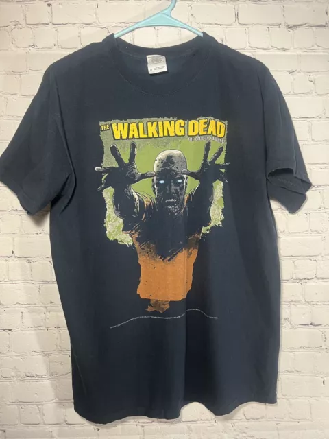 The Walking Dead Graphic T Shirt Mens Size Medium Black