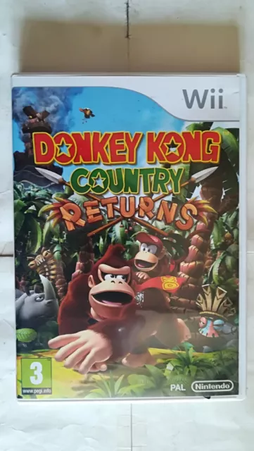 Donkey Kong Country Returns Wii  🇫🇷 complet