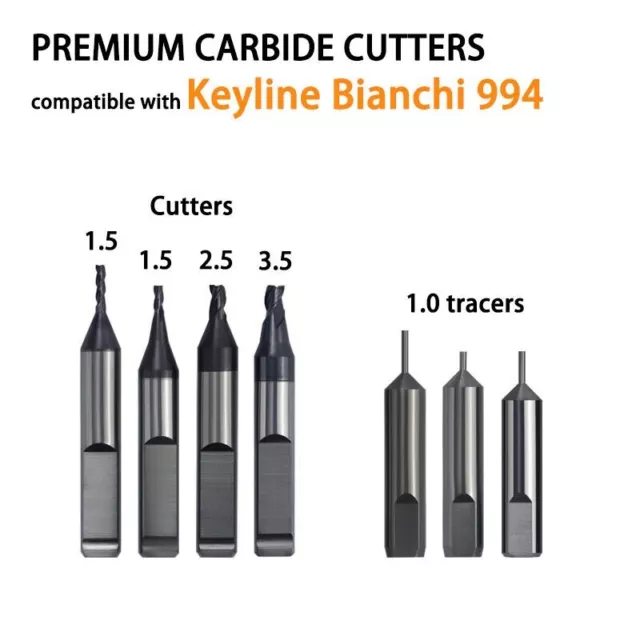 Laser Cutter Tracer Compatible with Keyline Bianchi 994 Universal B3404 B3310