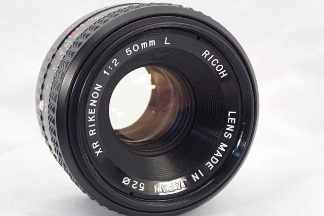 EXC+ 5 RICOH XR Rikenon 50mm F/1.4 Standard Mf Objectif Pk Pentax K