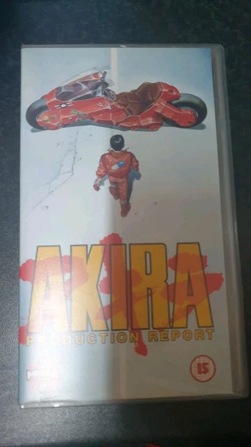 MANGA AKIRA PRODUCTION Report VHS £104.70 - PicClick UK