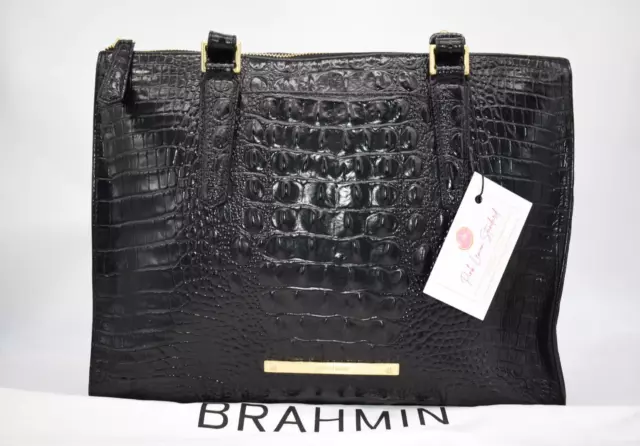 Brahmin Anywhere Tote Bag in Black Melbourne