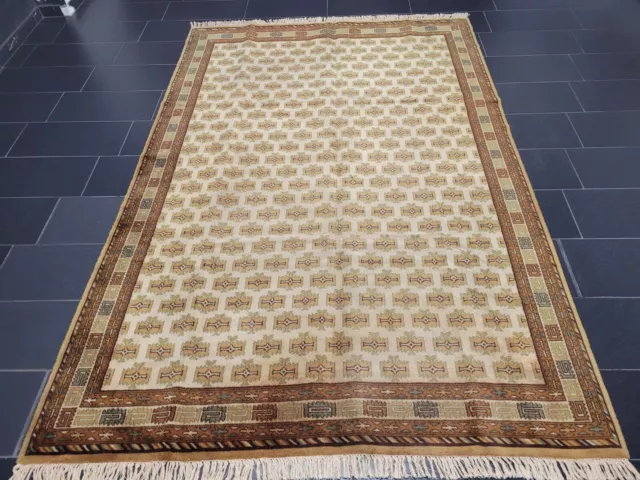Schöner Gewebter Orientteppich Ghom 288x200cm - carpet rug 2