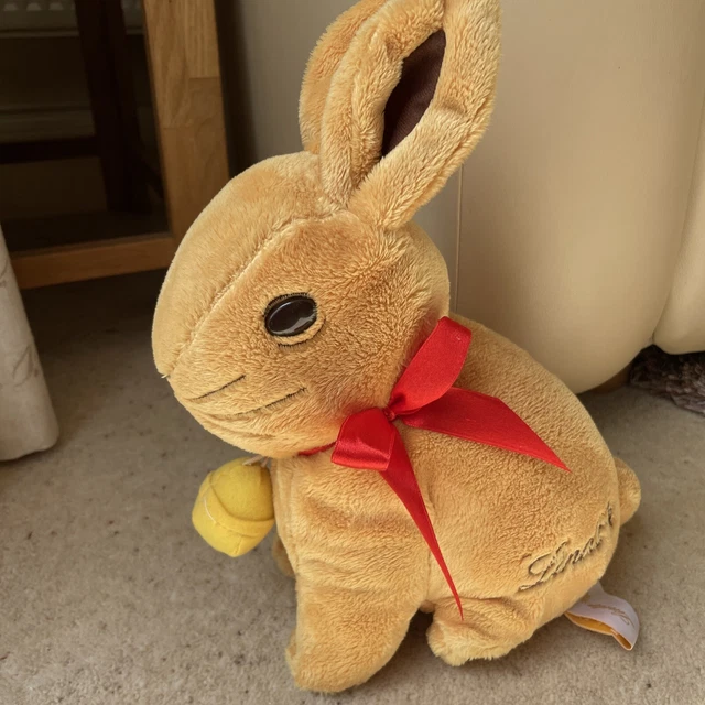 LINDT RABBIT PLUSH 9” Soft Toy Bunny Chocolate Collectable Gift £12.99