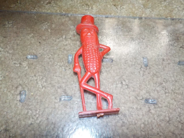 Planters Peanuts Small Red Plastic Whistle Circa 1950's