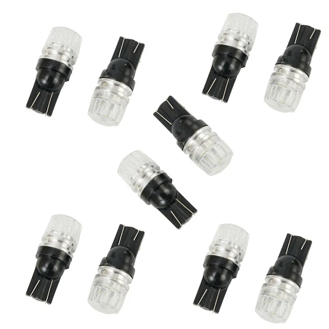 Support de connecteur de douille d'ampoule de cale de voiture, support de base d'ampoule de lampe à LED d'extension, W5W, 168, 194, 2825, 912, 921, 10 pièces  34
