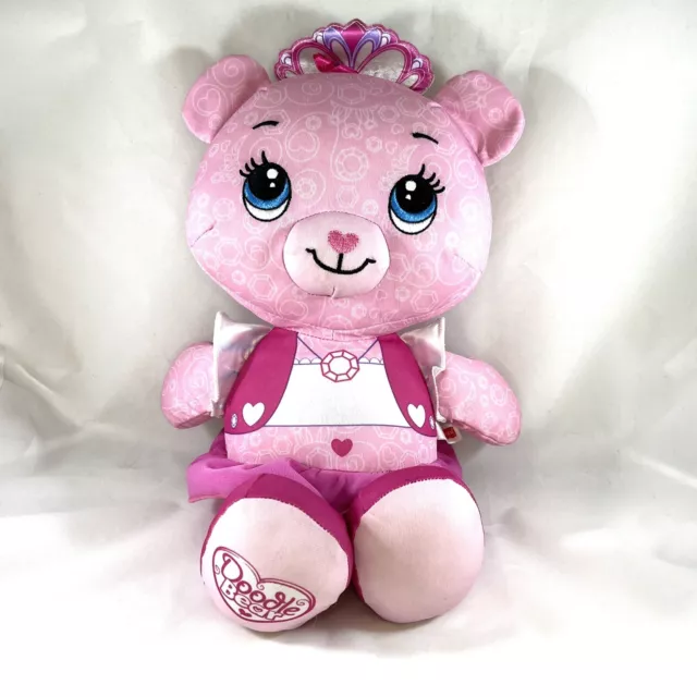 2011 Fisher Price Pink Doodle Bear Princess Plush - 16" Tall