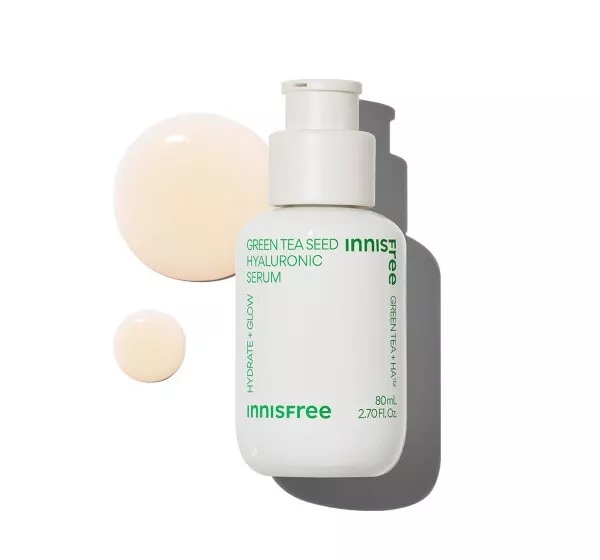 [INNISFREE] Green Tea Seed Hyaluronic Serum - 80ml K-Cosmetic