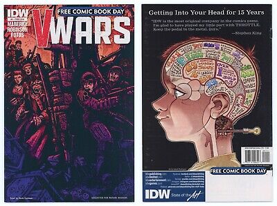 V Wars #0 (NM 9.4) Free Comic Book Day FCBD 2014 IDW Vampire War Maberry Eastman