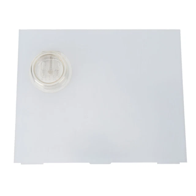 12IN X9.75IN RV Screen Door Slider Panel 239061 Plastic Clear Slide