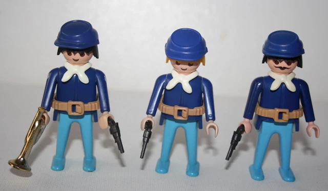 Bourre à Canon Playmobil Artillerie Western Nordiste - Réfs 3784, 3729, 3812 - Occasion