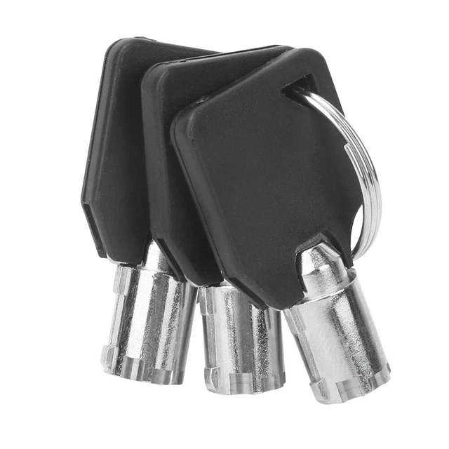 Tubayia Universal Automaten Schloss mit 3pcs Schlüssel für Getränkeautomat Waschmaschinen