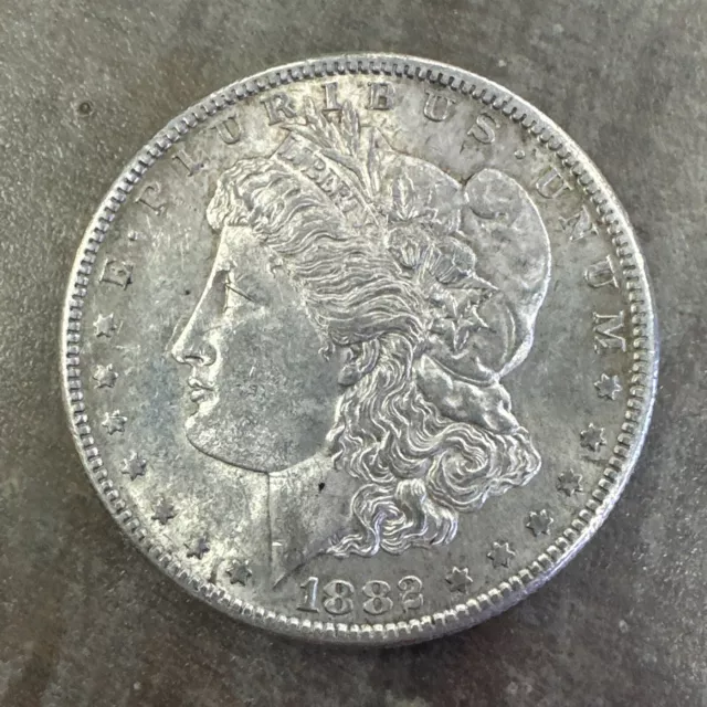 1882-S Morgan Silver Dollar Coin Nice Condition
