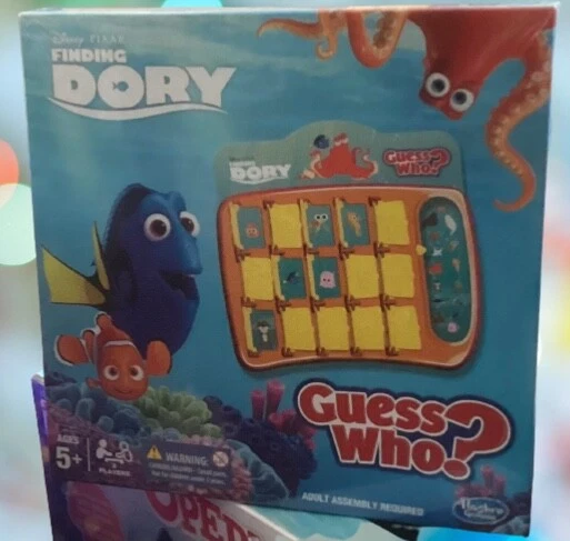 Finding Dory Guess Who Board Game Nemo Hasbro Disney Pixar