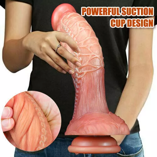Wide-Thick-Big-Penis-Dong-Sex-Anal-Huge-Realistic-Dildo-G-spot-Toy-Women-Men