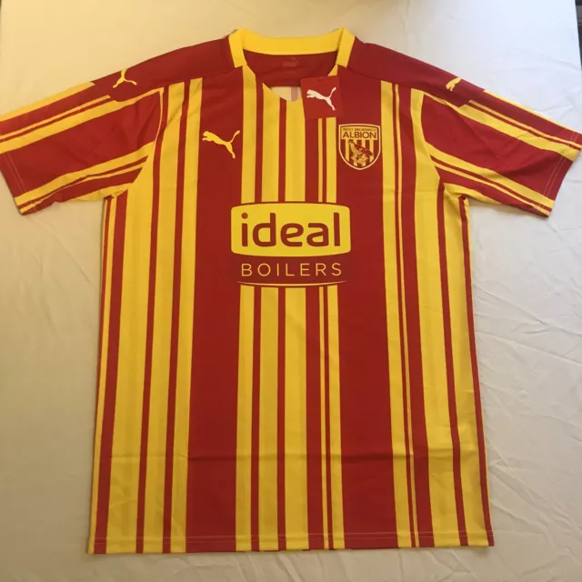 West Bromwich Albion Puma Third shirt 2020/21 Size Large Mens West Brom