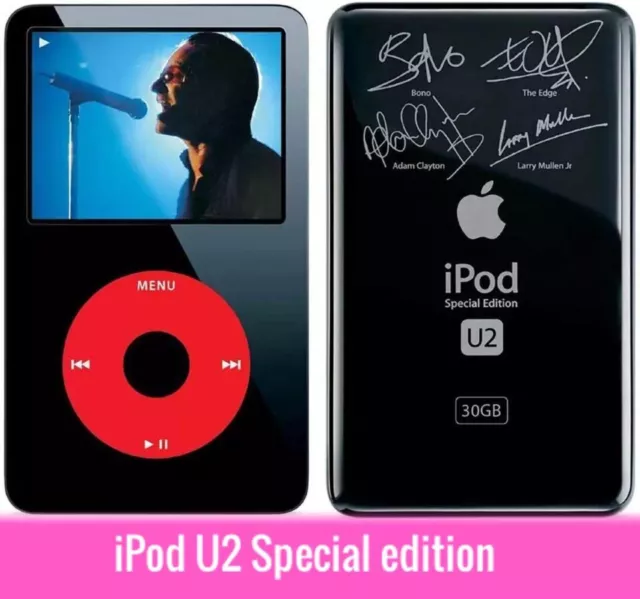 NEW Sealed Apple iPod Classic Video 5th Generation U2 30GB 60GB 128GB 256GB Gift