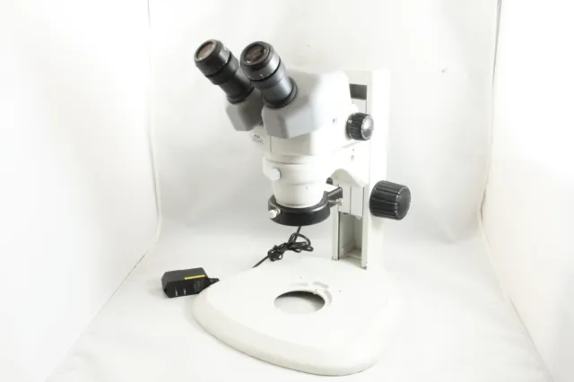 Nikon SMZ645 Stereo Microscope with C-W10x/22, C-PS Stand and LED Lights