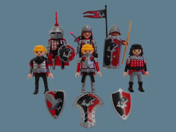 Lot De 2 Boîtes Playmobil 6038 Et 6039 – Occasion Sous Emballage D'origine