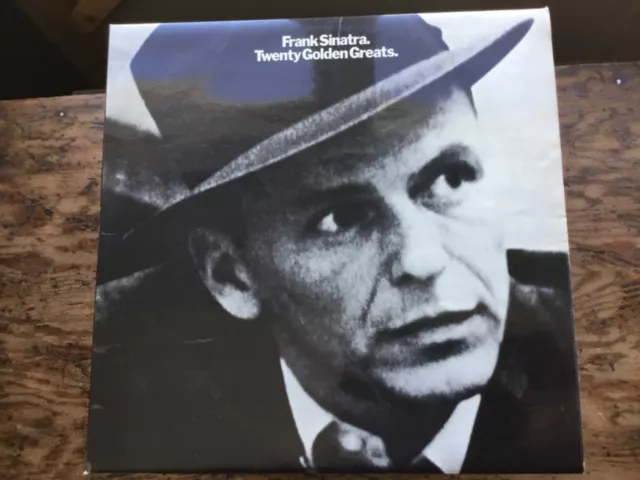 Frank Sinatra Twenty Golden Hits Vinyl Record Album Lp Vg++ Con