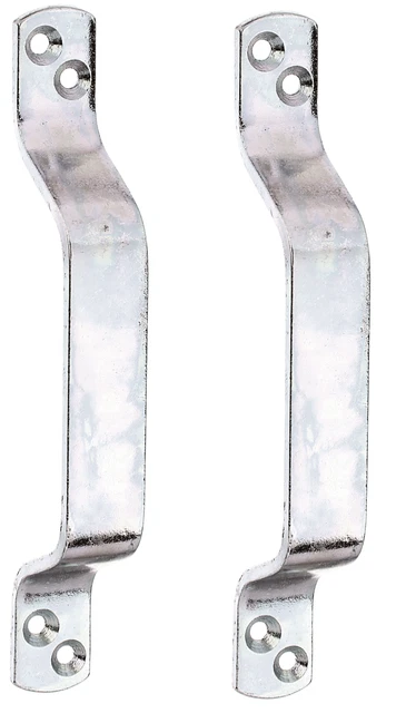 2x Poignée de Porte Métal Schiebetorgriff Visser Holztor Coulissante Acier