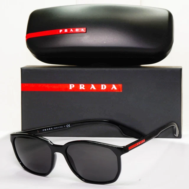 Prada sunglasses red stripe outlet