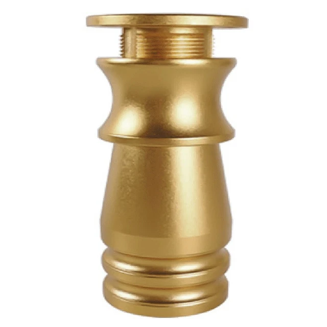 Solid Aluminum Replacement Legs Beautiful Gold Finish for Your Sofa and Chairs