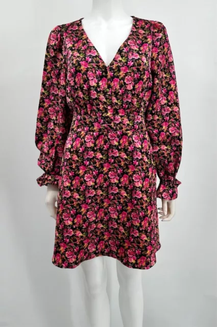 Vero Moda Dress Floral Meli Long Sleeves Sz M NEW NWT N104