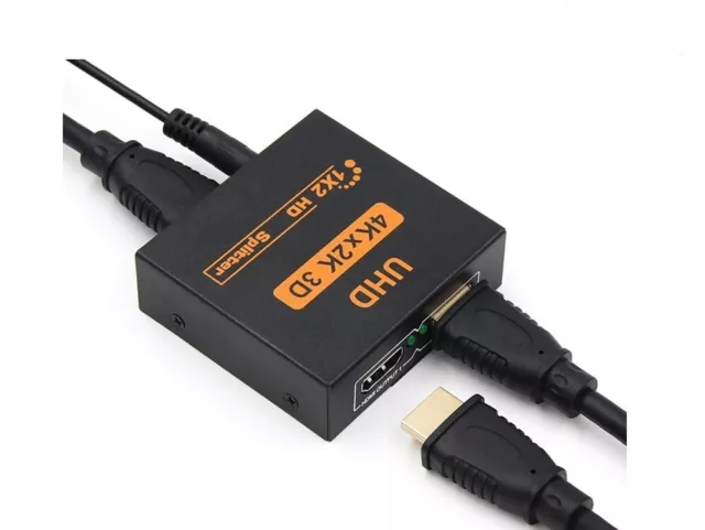 Splitter sdoppiatore HDMI 1080p a 2 uscite