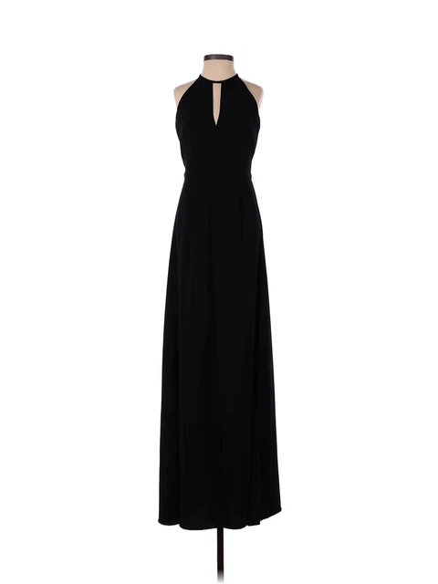 NWT Jill Jill Stuart Women Black Cocktail Dress 0