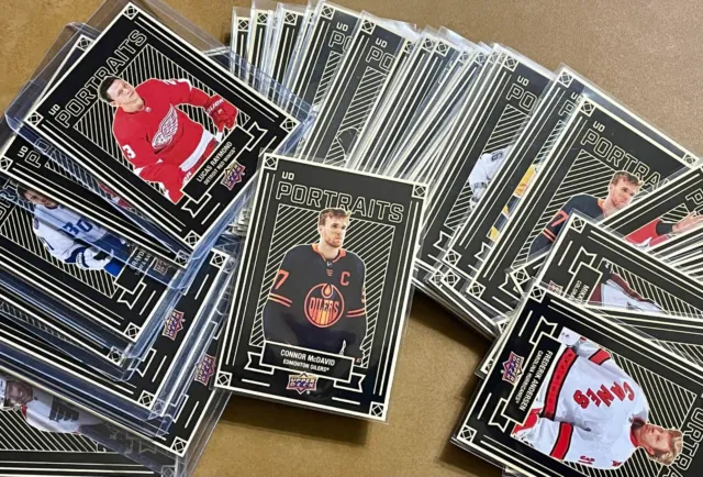 2022-23 Upper Deck series 1 UD PORTRAITS (PICK YOUR CARDS) NHL HOCKEY inserts