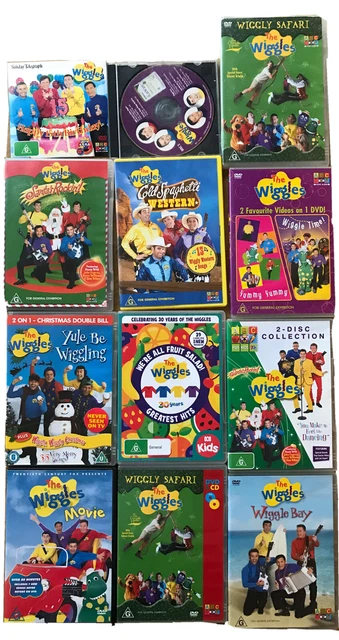 WIGGLES DVD BUNDLE Bulk x12 Original Cast Merchandise Vintage 00s Rare ...