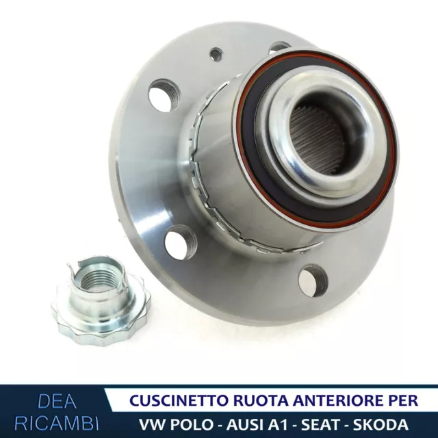 Mozzo Cuscinetto Ruota Anteriore Per Audi A2 A 2 (8ZO) FSI,TDI 2000-2005 AMAU007