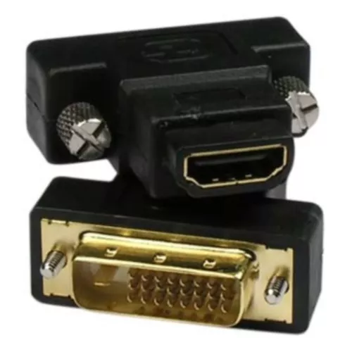 DVI Male~HDMI Female Adapter HDTV/Plasma/TV/LED/LCD/DVR/DVD/PC 1080p Gold end{DL