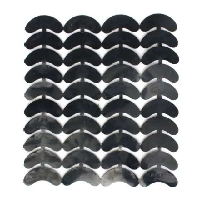 40PCS 20-Pair Rubber Heel Savers Toe Plates Taps DIY Shoe Repair Pads Size:56*f 2