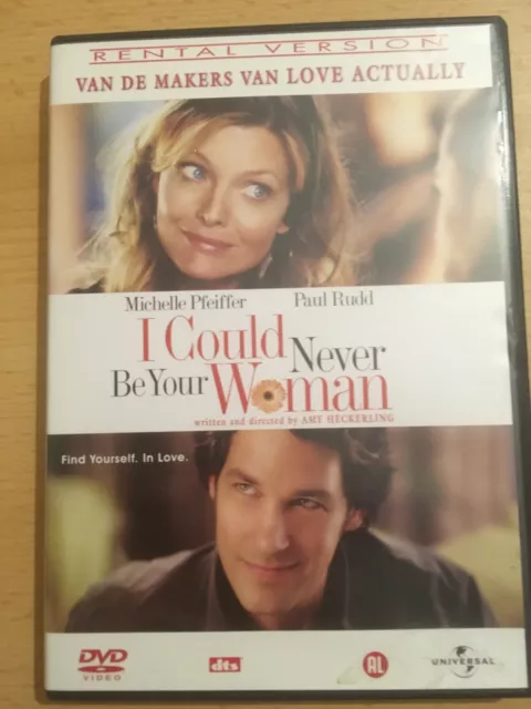 I Could Never Be Your Woman (2007) DVD Michelle Pfeiffer Paul Rudd