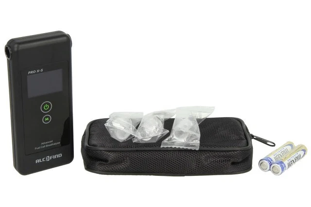 Rango De Medición Electroquímica Breathalyser X-5 - Batería 0/5‰ 2X Aaa 108X